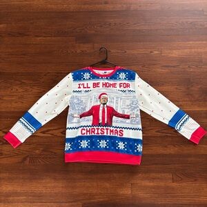 Trump 2024 “I’ll be home for Christmas” Medium Ugly Sweater